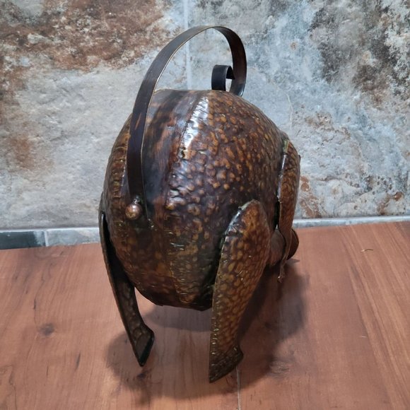 Vintage Metal Elephant Hammered Copper Water Can - Picture 14 of 15